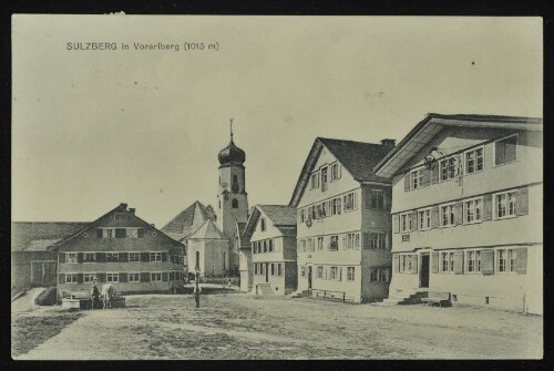 Sulzberg in Vorarlberg (1015 m) : [Correspondenz-Karte ...]