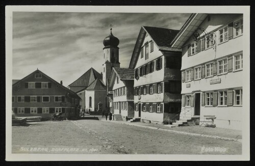 Sulzberg, Dorfplatz