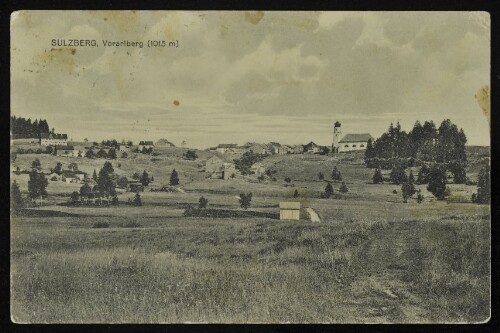 Sulzberg, Vorarlberg (1015 m)