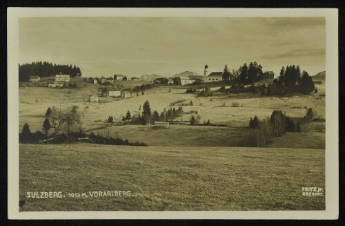 Sulzberg 1015 m. Vorarlberg