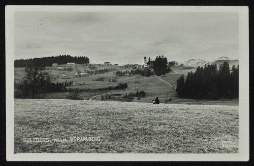 Sulzberg 1015 m. Vorarlberg