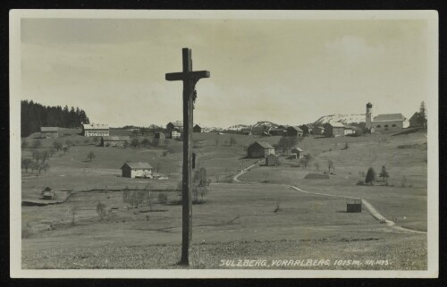 Sulzberg, Vorarlberg 1015 m.