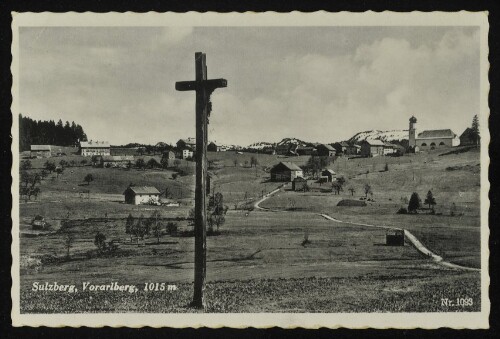 Sulzberg, Vorarlberg, 1015 m.