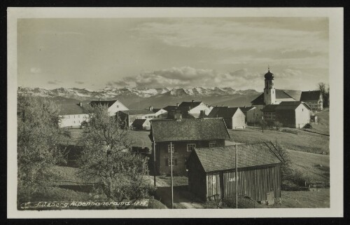 Sulzberg, Alpenpanorama