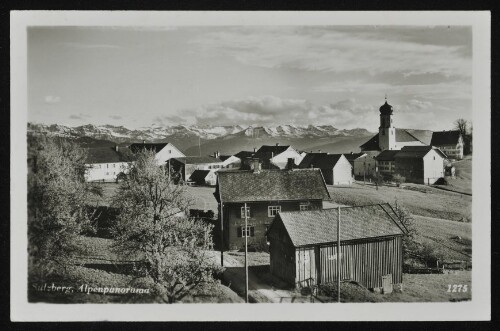 Sulzberg, Alpenpanorama