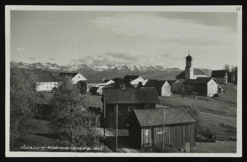 Sulzberg, Alpenpanorama