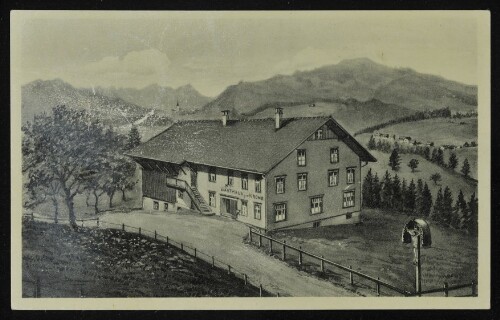 [Sulzberg Thal] : [Thal - Sulzberg, Vorarlberg Gasthof zur Krone Gut bürgerliches Haus Bes. Konrad Kresser ...]