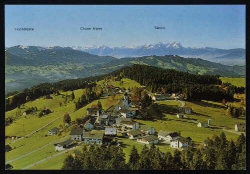 [Sulzberg] : Hochälpele : Churer Alpen : Säntis : [Sulzberg, 1015 m Bregenzerwald - Vorarlberg ...]