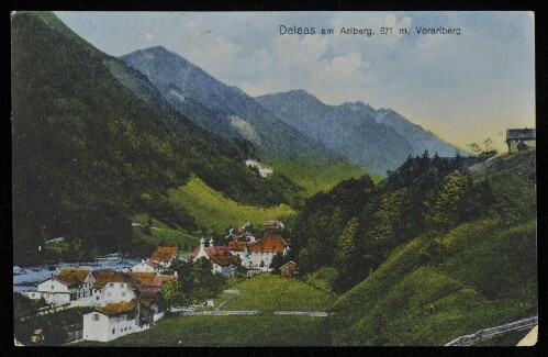 Dalaas am Arlberg, 871 m, Vorarlberg