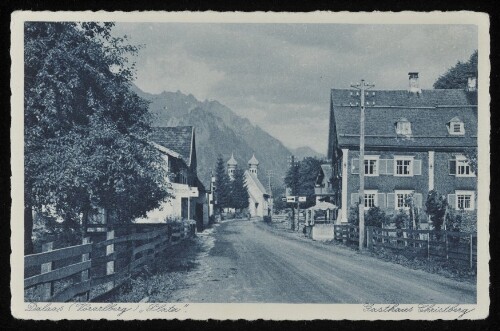 Dalaas (Vorarlberg)  Platz  : Gasthaus Christberg