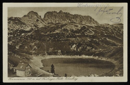 [Dalaas] Formarinsee 1793 m. mit Freiburger-Hütte, Vorarlberg