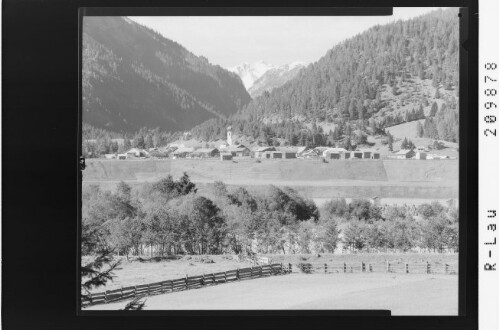 [Vorderhornbach im Lechtal gegen Karlespitze / Tirol]