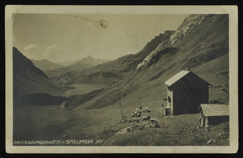 [Dalaas] Ravensburgerhütte m. Spullersee