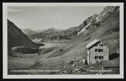 [Dalaas] Ravensburgerhütte 2900 m Spüllersee