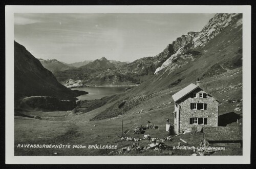 [Dalaas] Ravensburgerhütte 2900 m Spüllersee