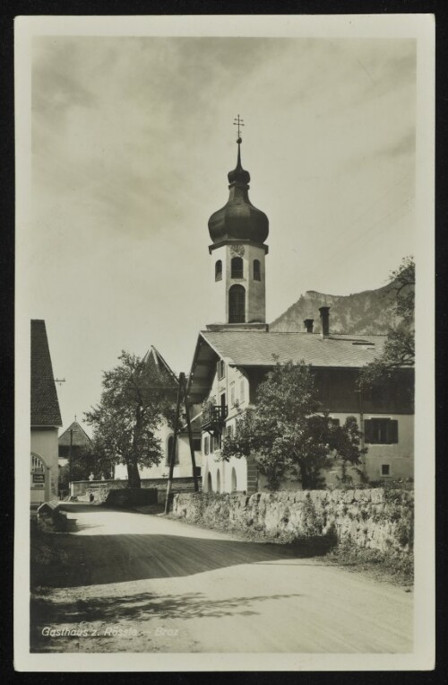 [Innerbraz] Gasthaus z. Rössle - Braz