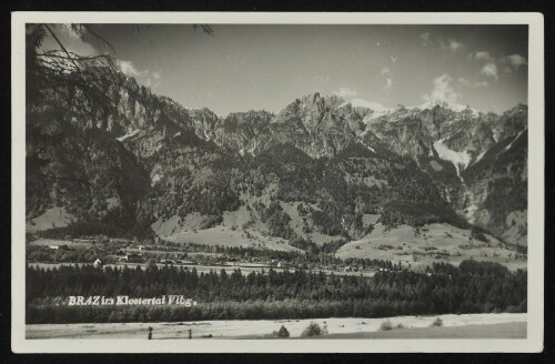 [Innerbraz] Braz im Klostertal Vlbg.