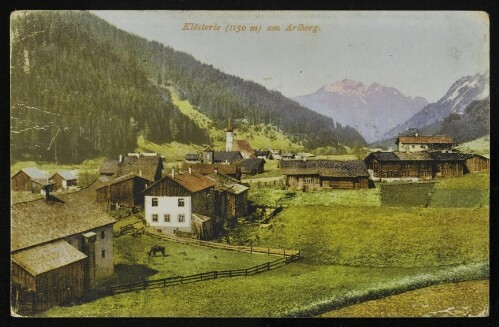 Klösterle (1150 m) am Arlberg