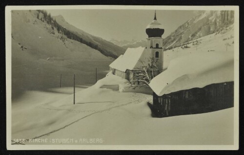 [Klösterle] Kirche i. Stuben a. Arlberg