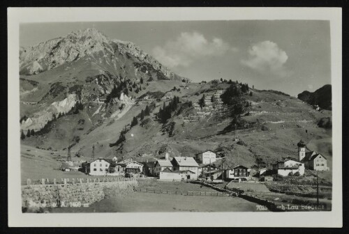 [Klösterle] Stuben a. A. 1409 m