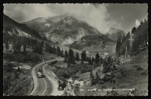 [Klösterle] Stuben mit Arlberg und Flexenstrasse