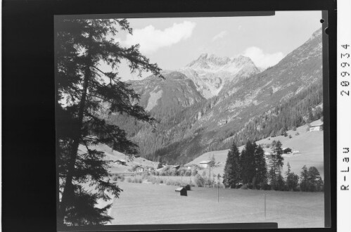 [Hinterellenbogen bei Steeg mit Biberkopf / Tirol]