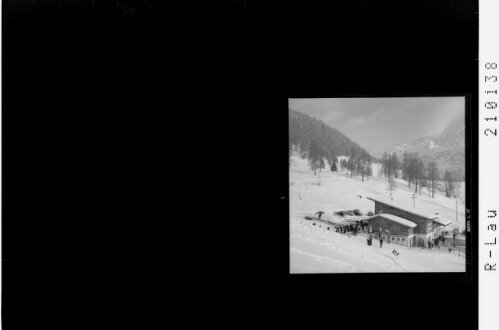 Skilift Ehrwald, Tirol : [Ehrwald / Skilift Ehrwald mit Blick in's Gaistal]