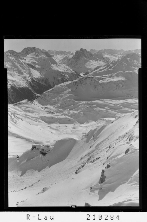 [Blick von der Valluga in die Verwallgruppe und Silvretta]