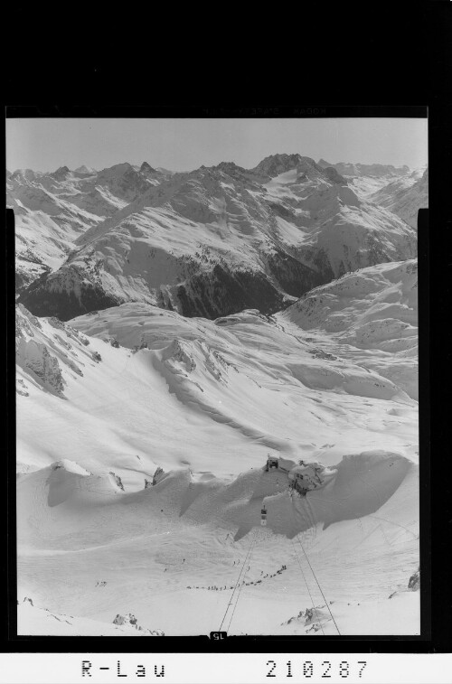 [Blick von der Valluga in die Verwallgruppe und Silvretta]