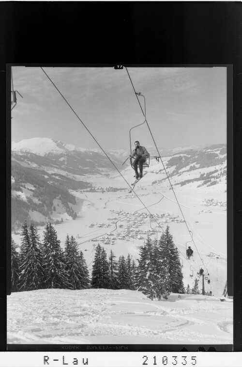 [Tannheim / Sessellift Tannheim gegen Wannenjoch / Tirol]