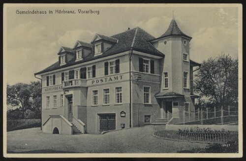 Gemeindehaus in Hörbranz, Vorarlberg