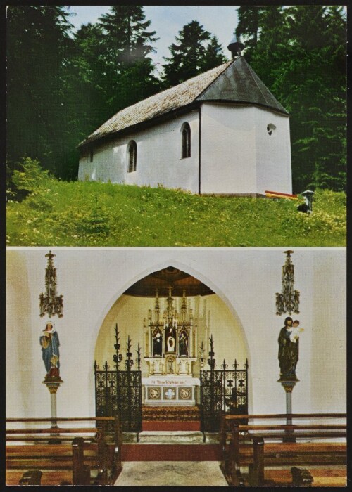 [Möggers] : [Ulrichskapelle zwischen Möggers/Vorarlberg und Scheidegg/Allgäu erbaut im Jahre 1005 ...]