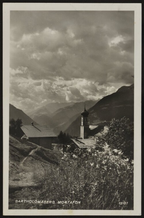 Bartholomäberg, Montafon