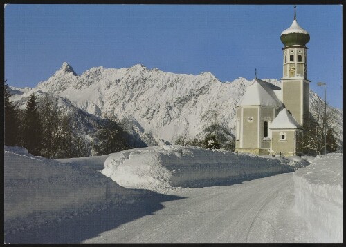 [Bartholomäberg] : [Bartholomäberg im Montafon gegen Zimba, 2645 m und Vandanser Steinwand Vorarlberg, Österreich ...]