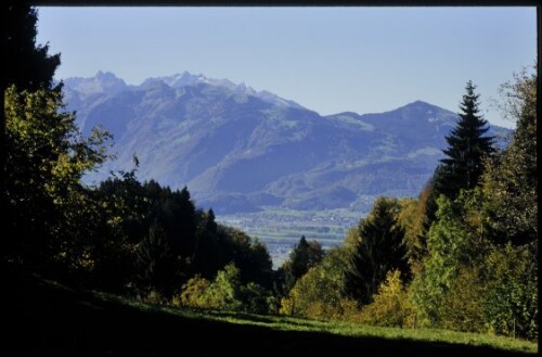 [Götzis, Blick vom Spallen ins Rheintal]