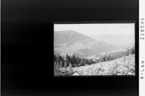 Raggal, Blons und St.Gerold mit Schesaplana : [Grosses Walsertal / Blick von Blons auf Raggal gegen Hohen Frassen und Rhätikon mit Scesaplana und Panüler]