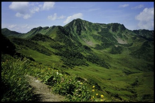 [Damüls, Weg zwischen Portla Alpe und Blauem See]