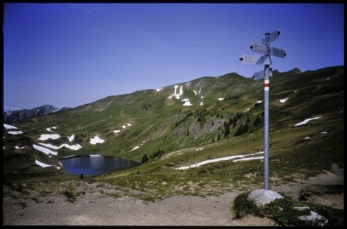 [Damüls-Dornbirn, Sünserjoch mit Sünsersee]