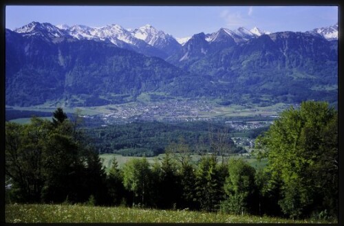 [Dünserberg, Nenzing im Blick von Montanast]