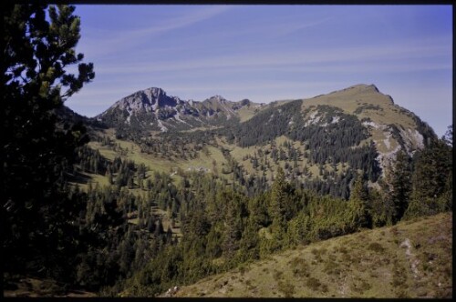 [Malbun, Schönberg am Weg zum Mattajoch]