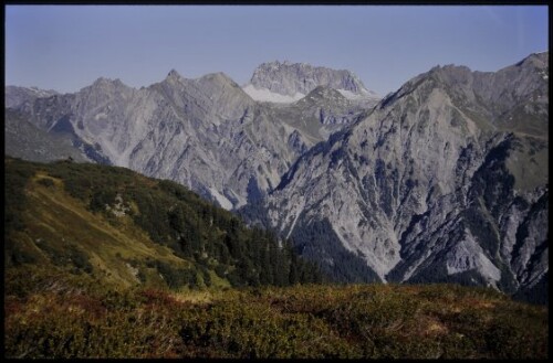 [Klösterle, Blick vom Verwall-Höhenweg]