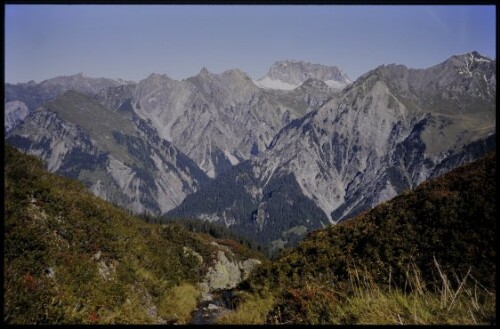 [Klösterle, Blick vom Verwall-Höhenweg]