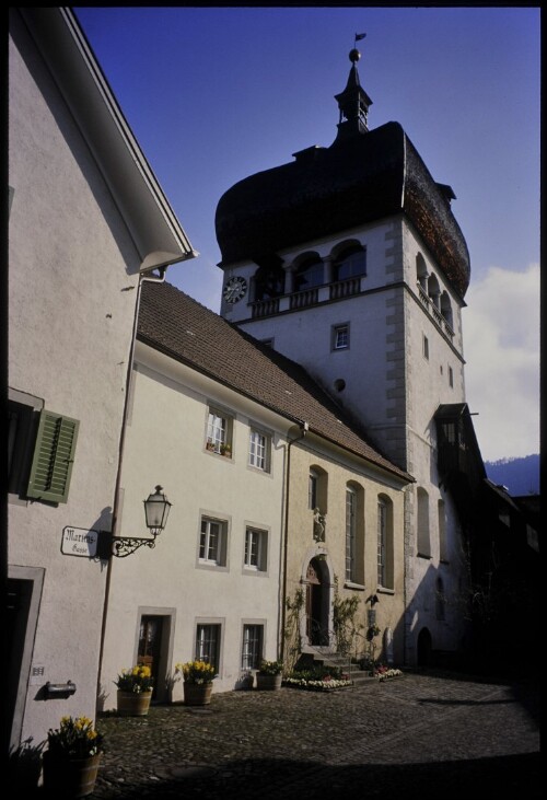 [Bretgenz, Oberstadt mit Martinsturm]