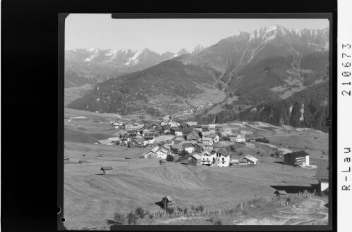 Fiss, Oberinntal Tirol : [Fiss im Oberinntal gegen Kaunergrat und Glockturmkamm]