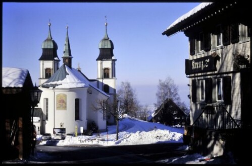 [Bildstein, Kirche im Winter]