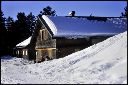 [Fraxern, Maisäßalpe im Winter]