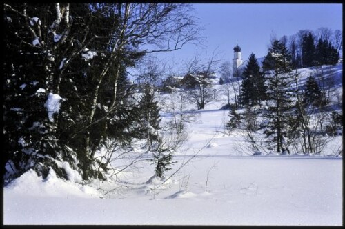 [Sulzberg, Moosweg im Winter]
