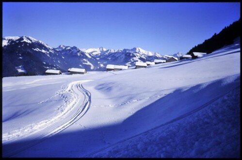 [Schwarzenberg, Winterweg Klausbergvorsäß]