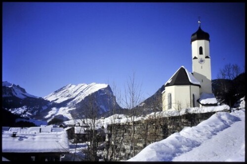 [Schoppernau im Winter]