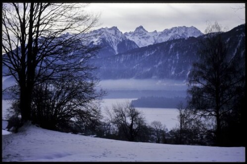[Bludesch, Ausschau v. Winterweg Jordan-Schnifis]
